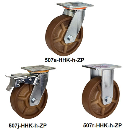 Räder Für Hohe Temperaturen - 507-HHK-h-ZP