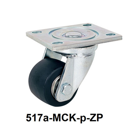 尼龍調整腳輪 - 517-MCK-p-ZP