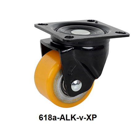 হেভি ডিউটি পিইউ হুইলস - 618-ALK-v-ZP(XP)