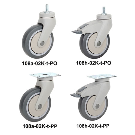 লাইট ডিউটি Casters