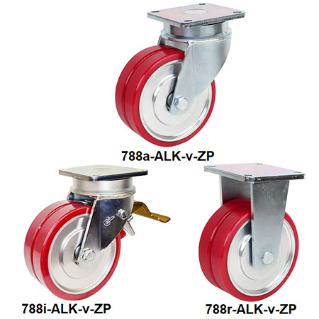 Ruedas Dobles Giratorias - 788-ALK-v-ZP