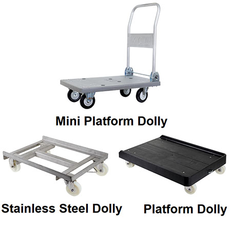 छोटा प्लेटफार्म डॉली - dolly cart